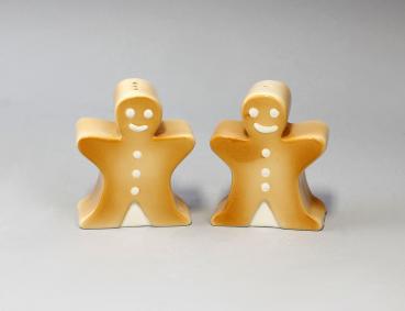 Streuer Paar Gingerbread Men / Lebkuchen