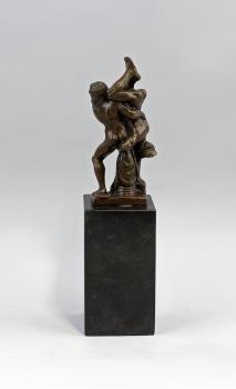 Bronze Hercules und Diomedes