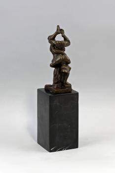 Bronze Hercules und Diomedes