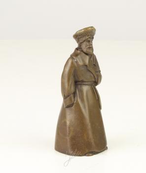 Bronze Figürliche Glocke Mann