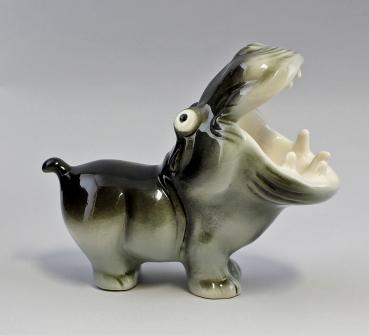 Nilpferd Schale / / / Ascher grau
