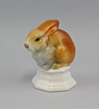 Briefbeschwerer Hase braun