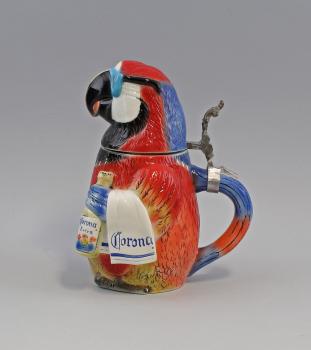 Figuren-Bierkrug Papagei "Corona Parrot"