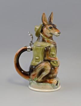 Figuren-Bierkrug "Foster‘s Känguruh"