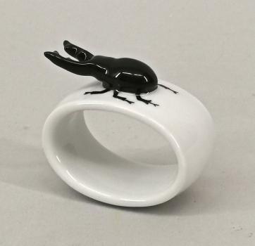 Serviettenring Käfer schwarz