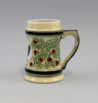 jagdlicher Bierkrug Auerhahn