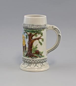 Bierkrug Postkutsche