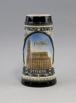 Bierkrug Dresden Hofkirche 1 Liter
