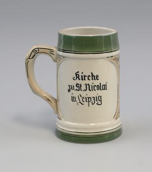 Bierkrug Nikolaikirche Leipzig klein 0,5 Liter