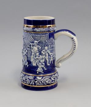 Bierkrug Kobalt mittelgroß 0,7 Liter