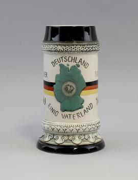 Bierkrug Wiedervereinigung / Deutsche Einheit 1 Liter