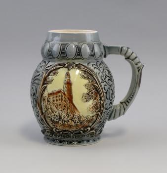Bierkrug Heidecksburg grau 1,5 Liter