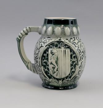 Bierkrug Moritzburg grau 1,5 Liter