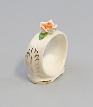 Serviettenring Rose pfirsichfarben