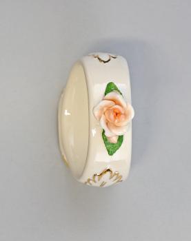 Serviettenring Rose pfirsichfarben