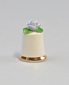 Fingerhut weiß Rose hellblau / grün