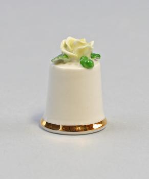 Fingerhut weiß Rose gelb / grün