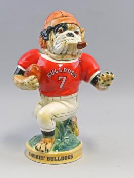 Figuren-Bierkrug Baseball-Bulldogge