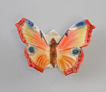 Schmetterling Sockel rot