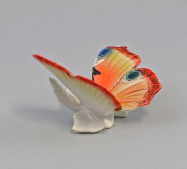 Schmetterling Sockel rot