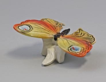 Schmetterling gelb / rot