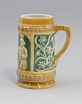 Bierkrug Trinkszene Sitzendorf 0,7 Liter
