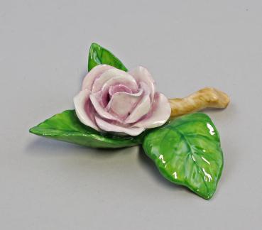 Tischblume Rose Zweig hellviolett