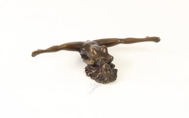 Bronze Skulptur erotisch Frauen Akt