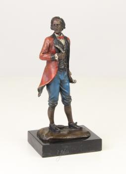 Bronze Skulptur Mozart