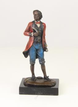 Bronze Skulptur Mozart