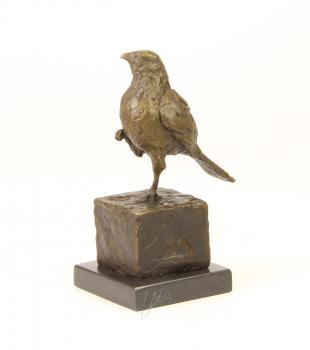 Bronze Skulptur Raubvogel