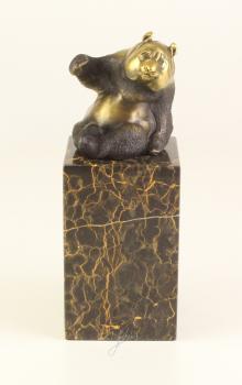 Bronze Skulptur Panda