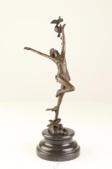 Bronze Skulptur Tänzerin