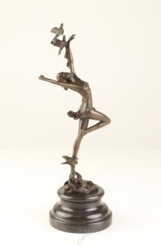 Bronze Skulptur Tänzerin