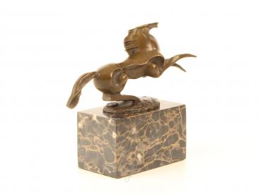 Bronze Skulptur Pferd stilisiert