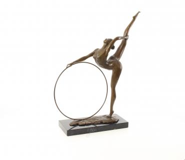 Bronze Skulptur Akt Reifentänzerin