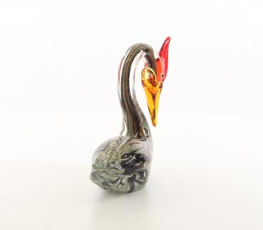 Murano Stil Glasfigur Schwan