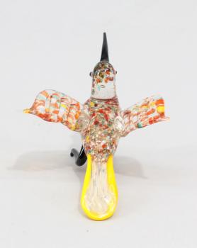 Murano Stil Glasfigur Vogel