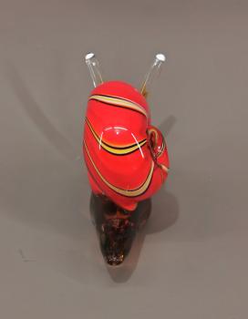 Murano Stil Glasfigur Schnecke
