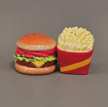 Salz und Pfeffer Streuer Paar Burgerfries