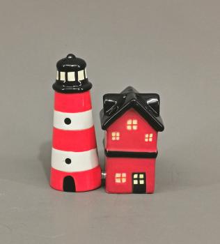 Salz und Pfeffer Streuer Paar Lighthouse