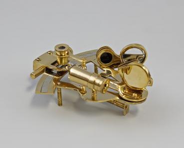 Messing Sextant 4" in Holzbox