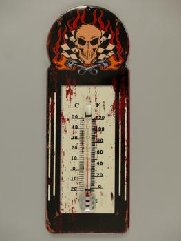 Thermometer Totenkopf
