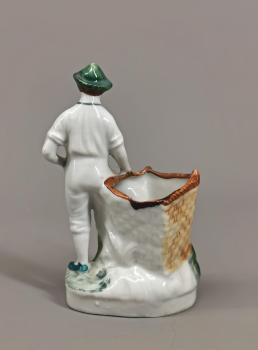 Nippesfigur / Vase Blumengärtner Thüringen