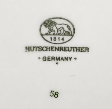 große Deckelvase Hutschenreuther