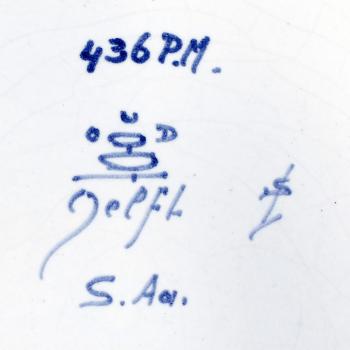 Teller Blaudekor