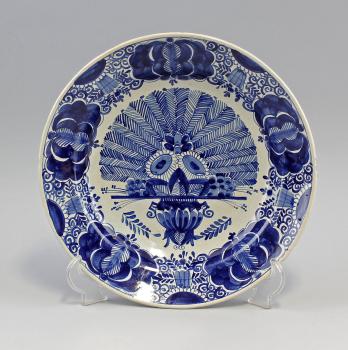 Große Schale Blaudekor