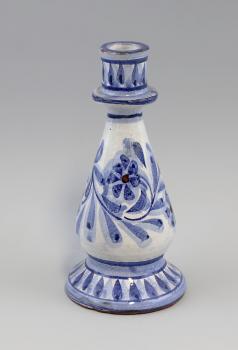 Kerzenständer Blaudekor