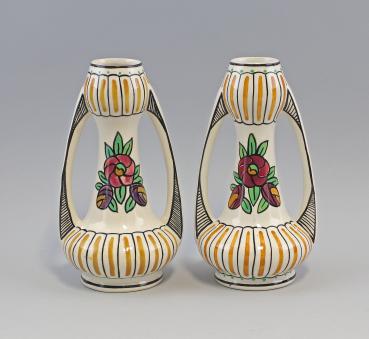 Paar Jugendstil Vasen