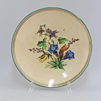 Hudler, Fritz, Teller Blumenmalerei